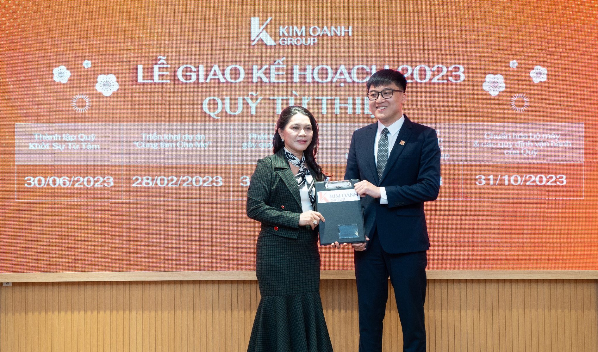 Kim Oanh Group giao kế hoạch 2023 và công bố sơ đồ tổ chức mới Kim