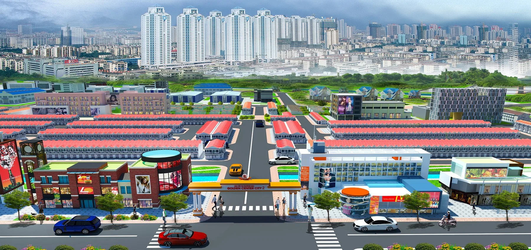 Khu đô thị Golden Center City 2