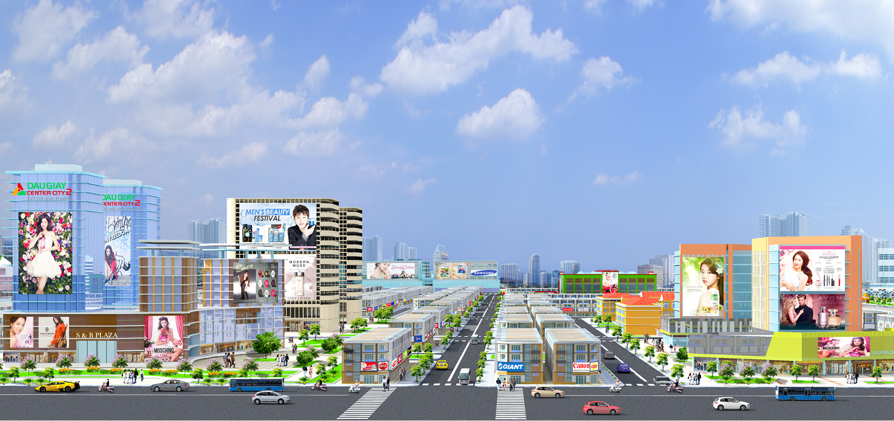 Dau Giay Center City Urban Area