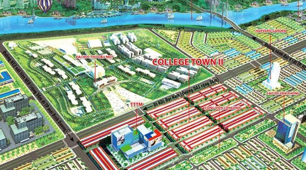 Phố Thương mại Tri Thức College Town II