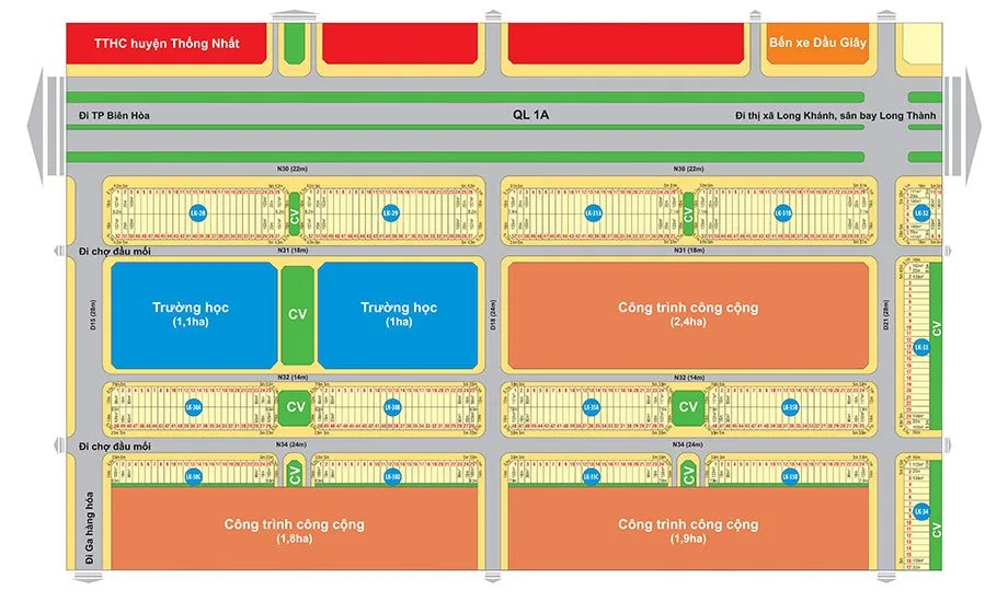 Khu Đô Thị Dầu Giây Center City 2