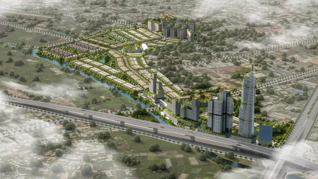 Phối cảnh 3D dự kiến của Dự án Đầu tư xây dựng Một Thế Giới.