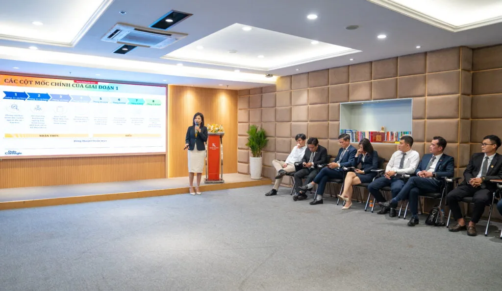Đại diện đơn vị tư vấn Dale Carnegie Việt Nam chia sẻ về lộ trình trở thành Đại sứ Văn hóa và các hoạt động sắp tới