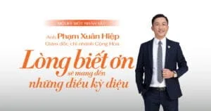 Hãy luôn trau dồi lòng biết ơn: biết ơn những nỗ lực của bản thân, biết ơn đội nhóm, biết ơn khách hành, biết ơn Kim Oanh Group, biết ơn cả những khó khăn thách thức hay sự thất bại… Chính lòng biết ơn sẽ níu giữ chúng ta kịp thời khi ta đi sai hướng và mang đến những may mắn bất ngờ giúp ta làm nên những điều kỳ diệu.
