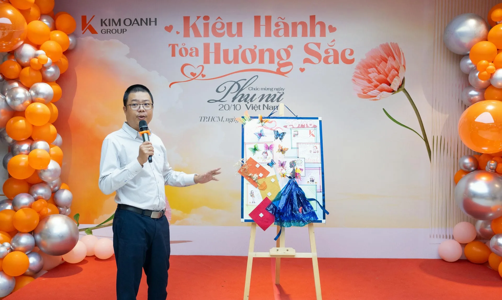 Tác phẩm của đội Nam CBNV làm việc tại tầng 6