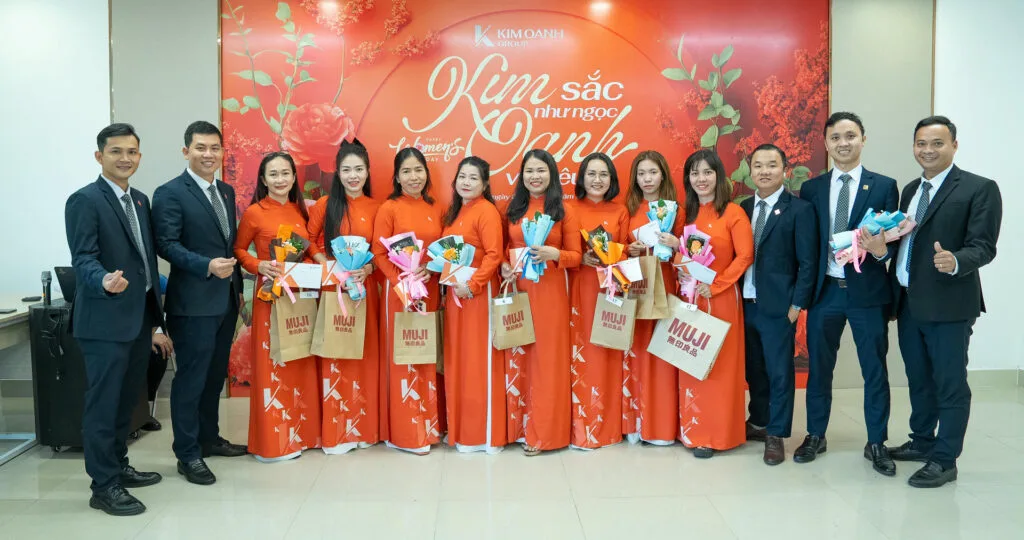 Kỉ niệm ngày quốc tế Phụ Nữ tại Kim Oanh Group
