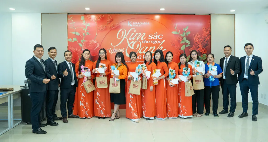 Kỉ niệm ngày quốc tế Phụ Nữ tại Kim Oanh Group