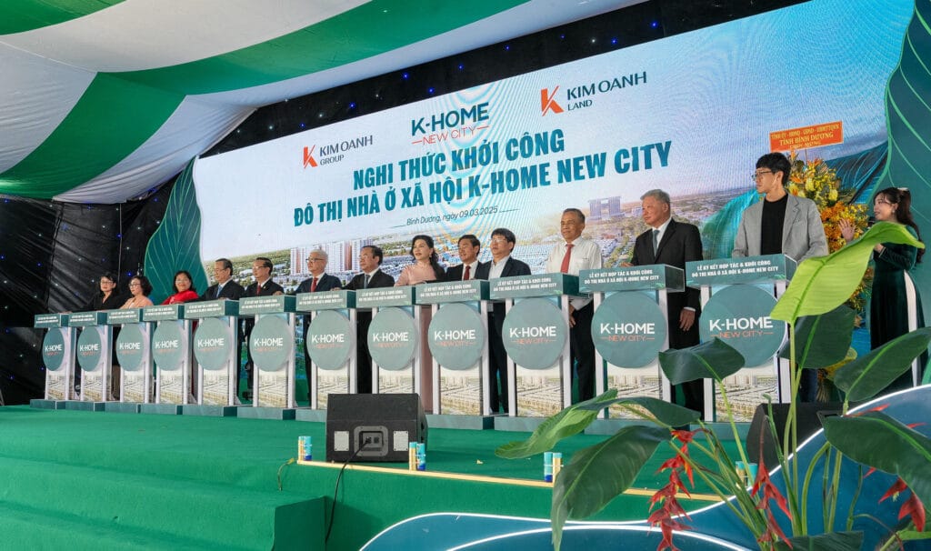 Hình ảnh lễ khởi công xây dựng dự án K-Home New City