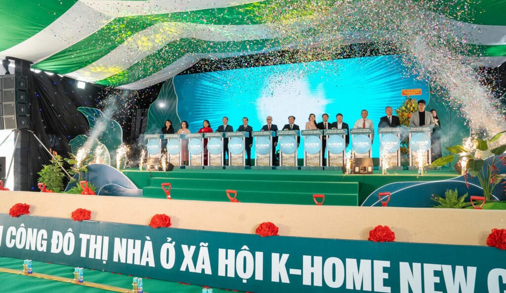 Hình ảnh lễ khởi công xây dựng dự án K-Home New City