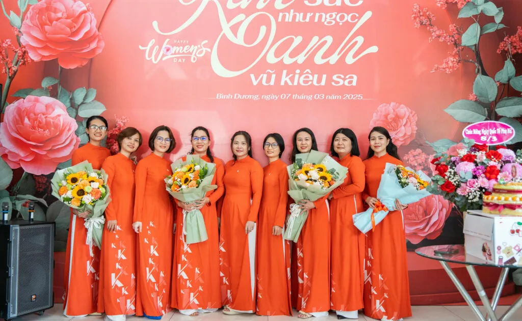 Kỉ niệm ngày quốc tế Phụ Nữ tại Kim Oanh Group