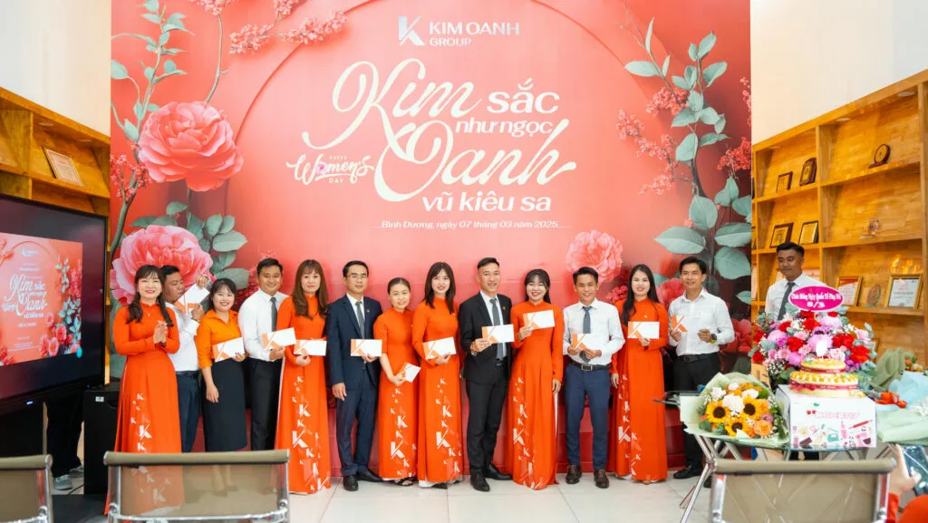 Kỉ niệm ngày quốc tế Phụ Nữ tại Kim Oanh Group