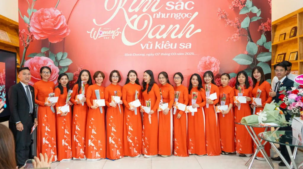 Kỉ niệm ngày quốc tế Phụ Nữ tại Kim Oanh Group