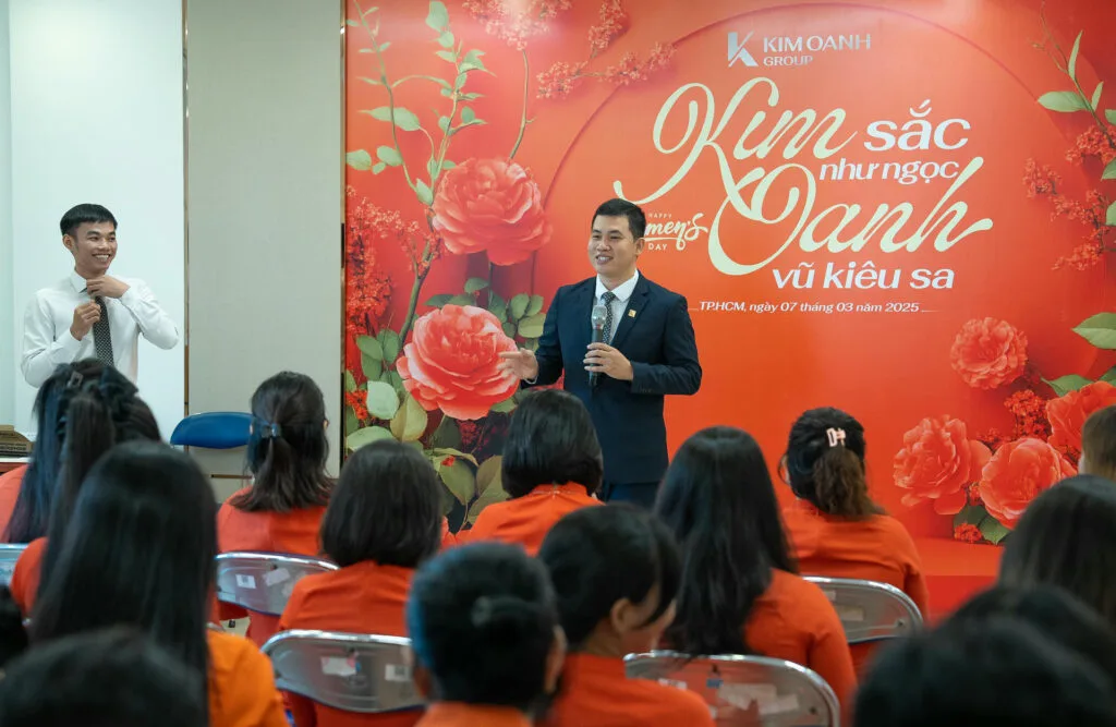 Kỉ niệm ngày quốc tế Phụ Nữ tại Kim Oanh Group