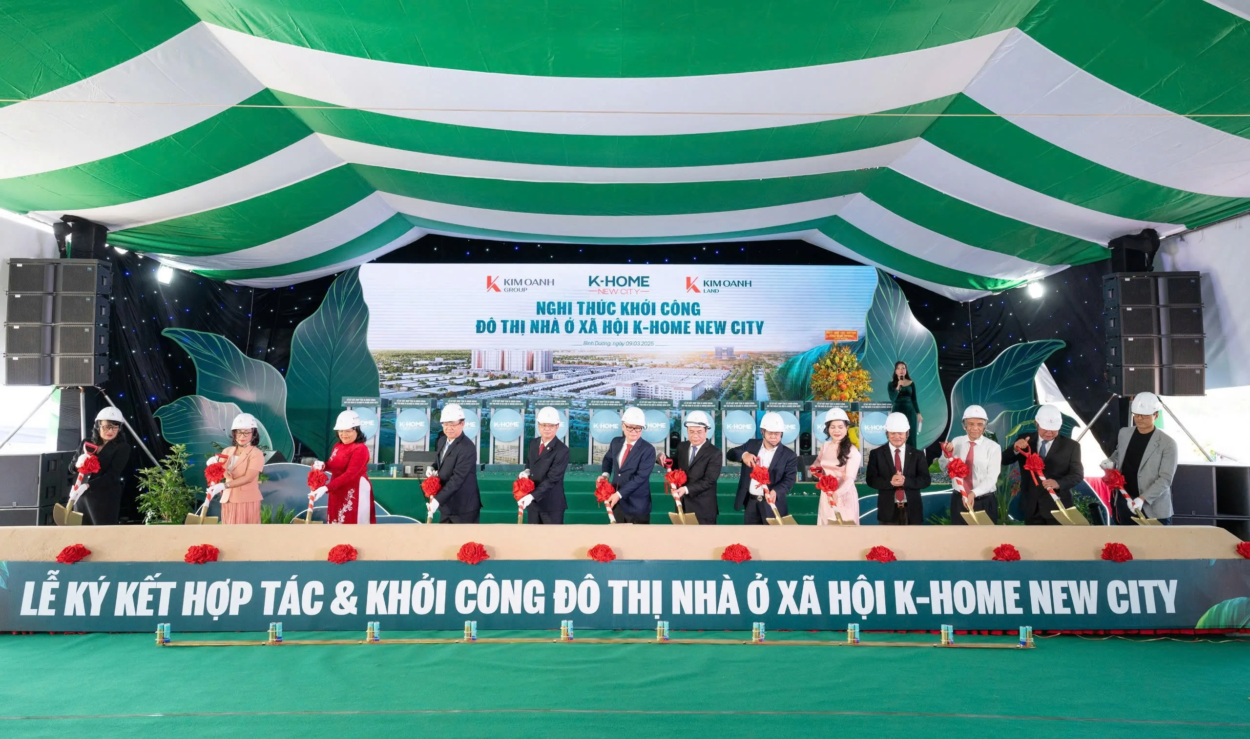 Lễ ký kết hợp tác & khởi công đô thị nhà ở xã hội K-Home New City