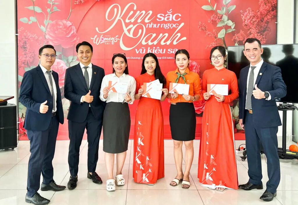 Kỉ niệm ngày quốc tế Phụ Nữ tại Kim Oanh Group