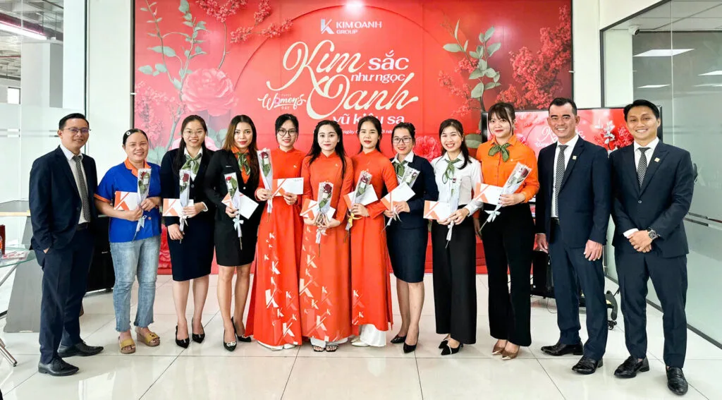 Kỉ niệm ngày quốc tế Phụ Nữ tại Kim Oanh Group