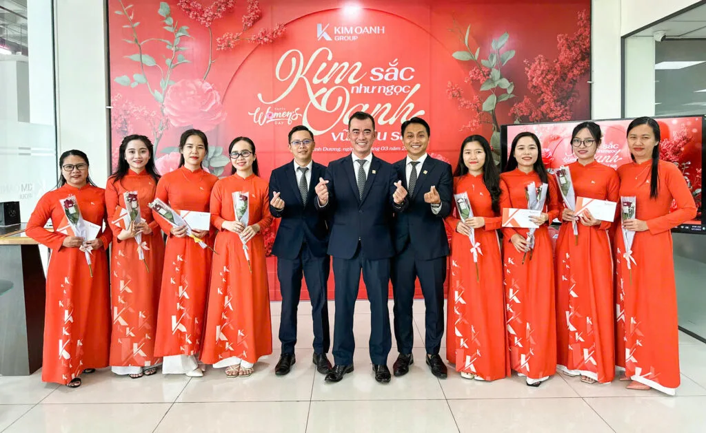Kỉ niệm ngày quốc tế Phụ Nữ tại Kim Oanh Group