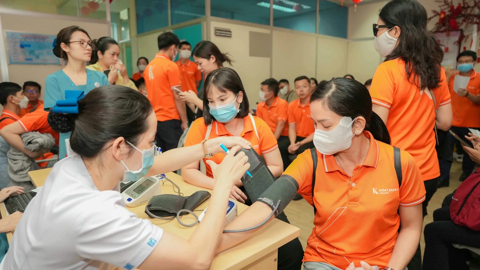 Kim Oanh Group's employees attend annual heath check-ups in HCMC University Medical Center