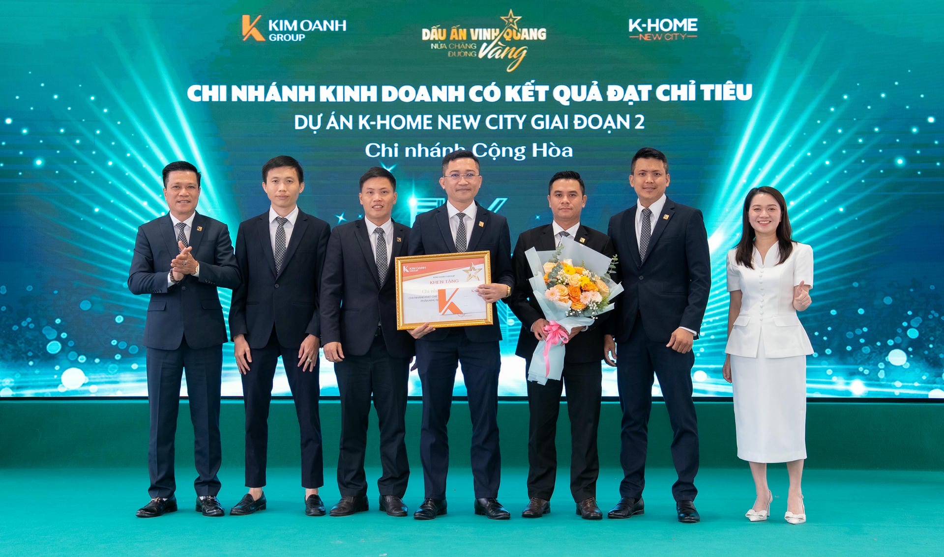 Chi nhánh Cộng Hòa đã xuất sắc đạt chỉ tiêu kinh doanh dự án K-Home New City giai đoạn 2.