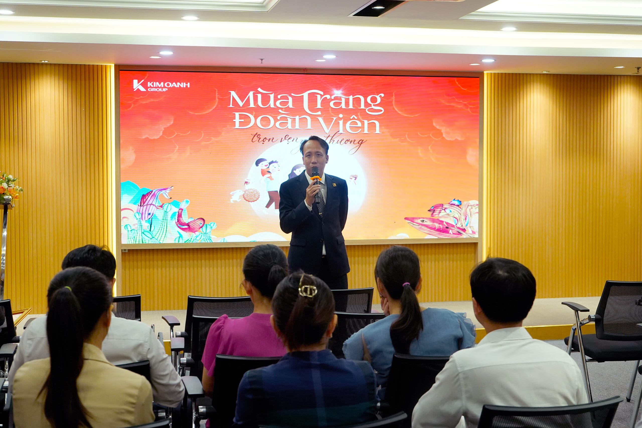 Ông Nguyễn Lương Thọ gửi những lời chúc tốt đẹp nhất đến CBNV nhân dịp trung thu