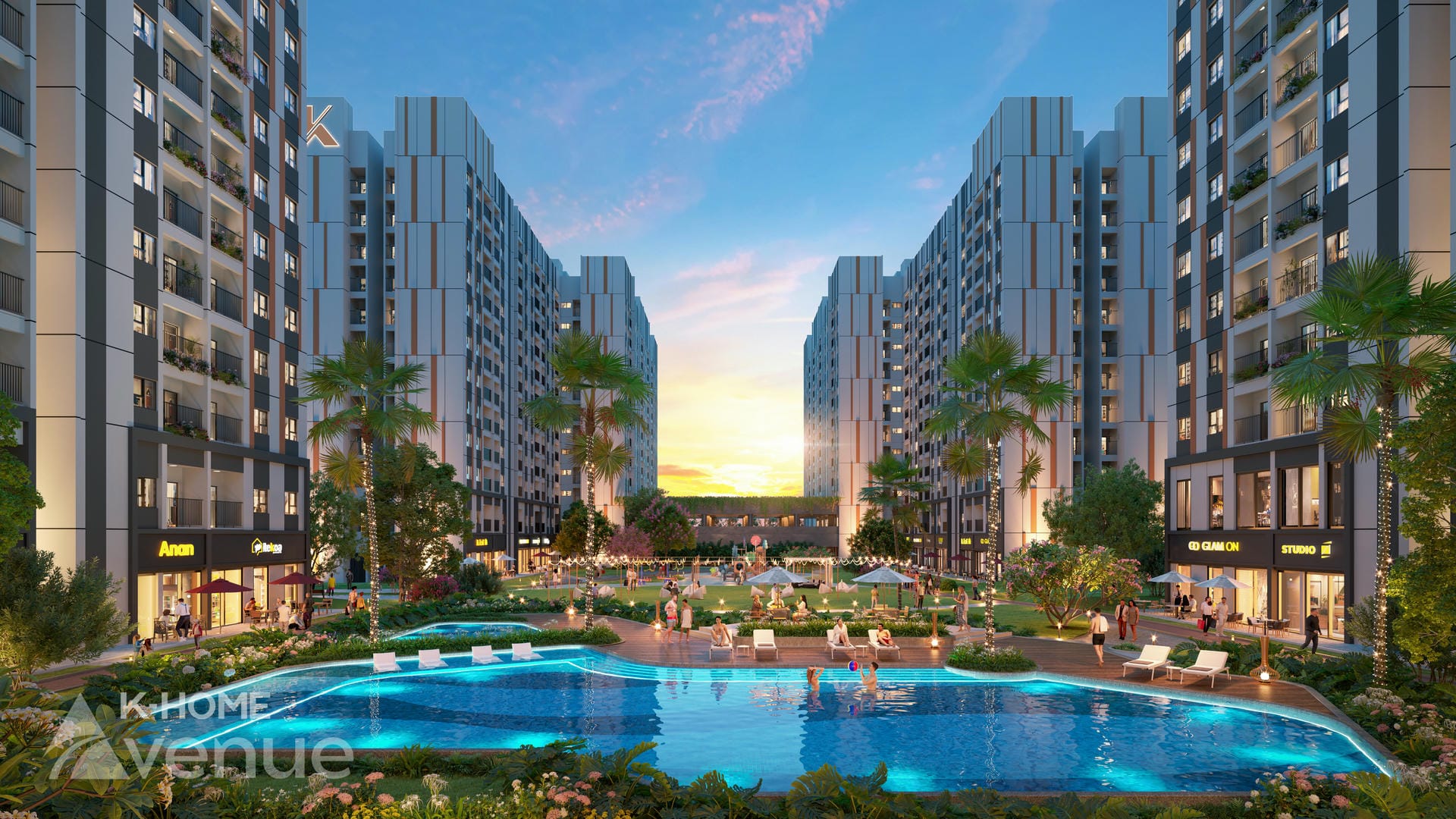 Phối cảnh dự kiến K-Home Avenue, dự án đang được đông đảo khách hàng quan tâm tại phường Nhơn Trạch, TP. Đồng Nai