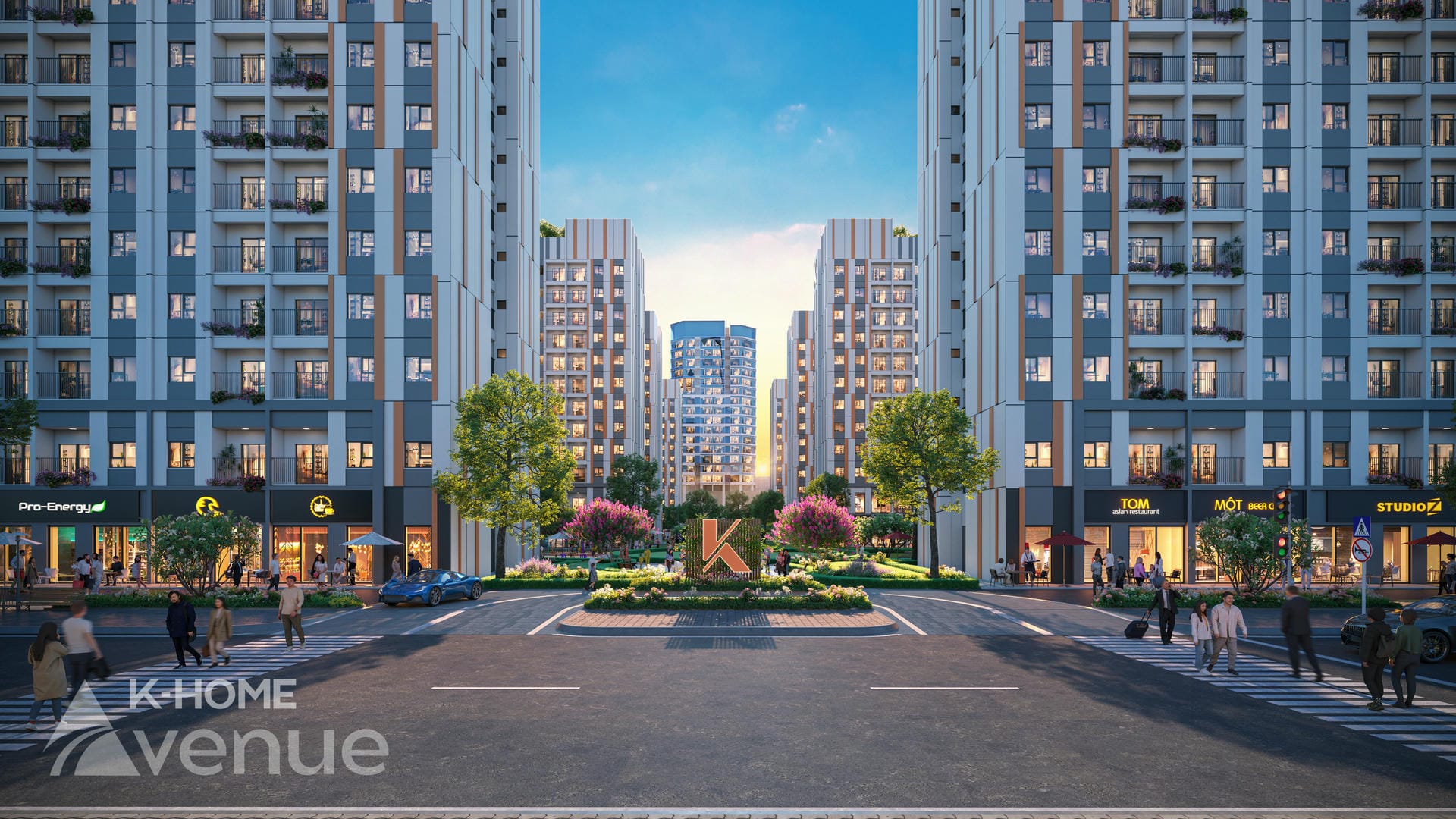 Phối cảnh dự kiến của dự án K-Home Avenue