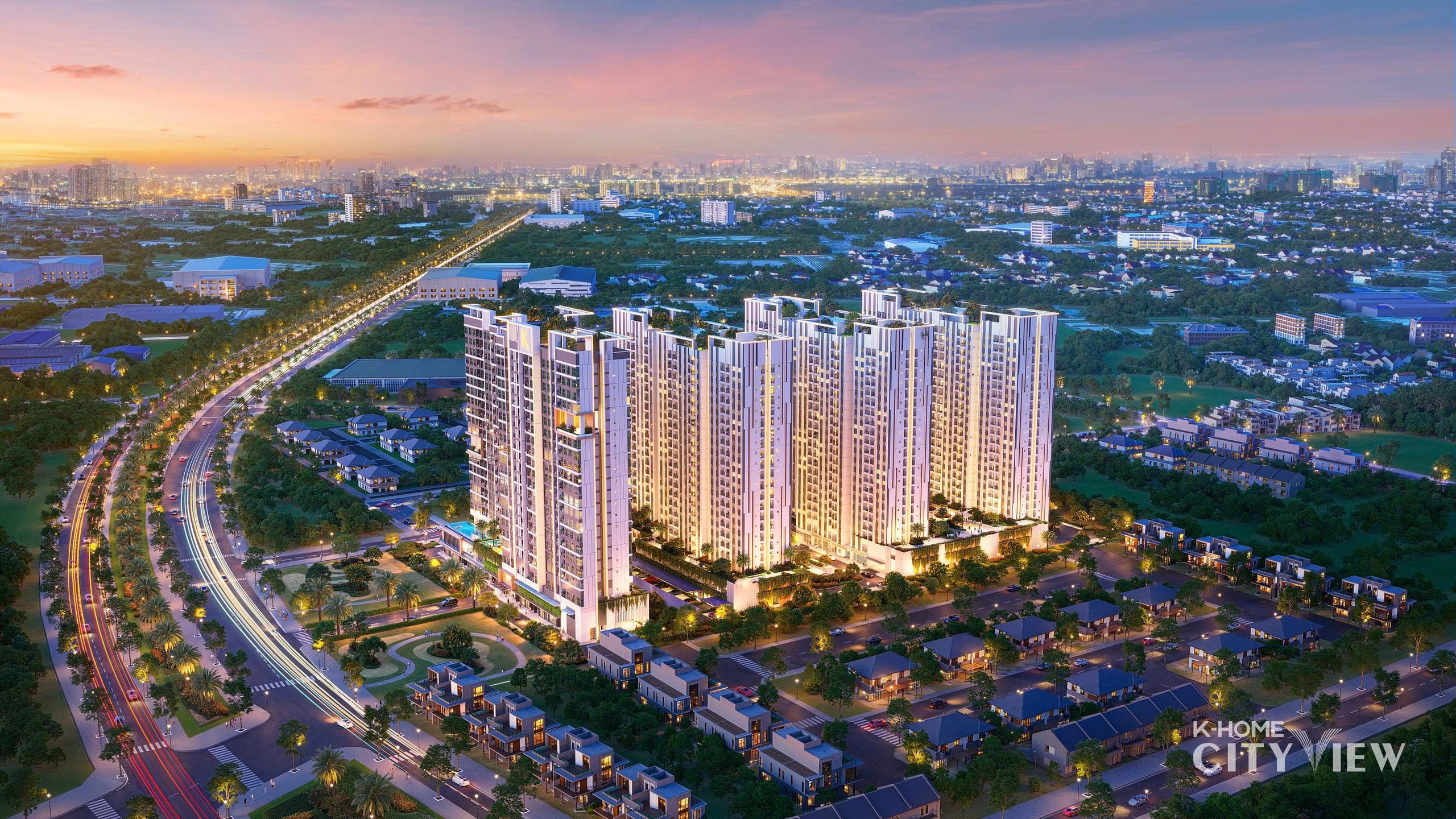 Phối cảnh dự kiến của K-Home Cityview