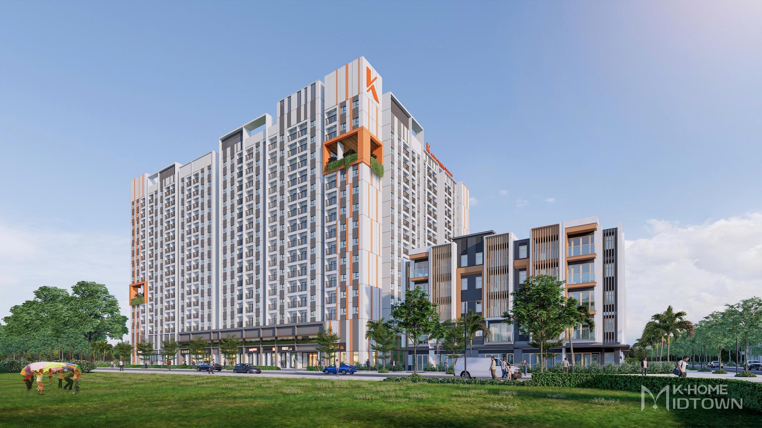 Phối cảnh dự kiến của K-Home Midtown