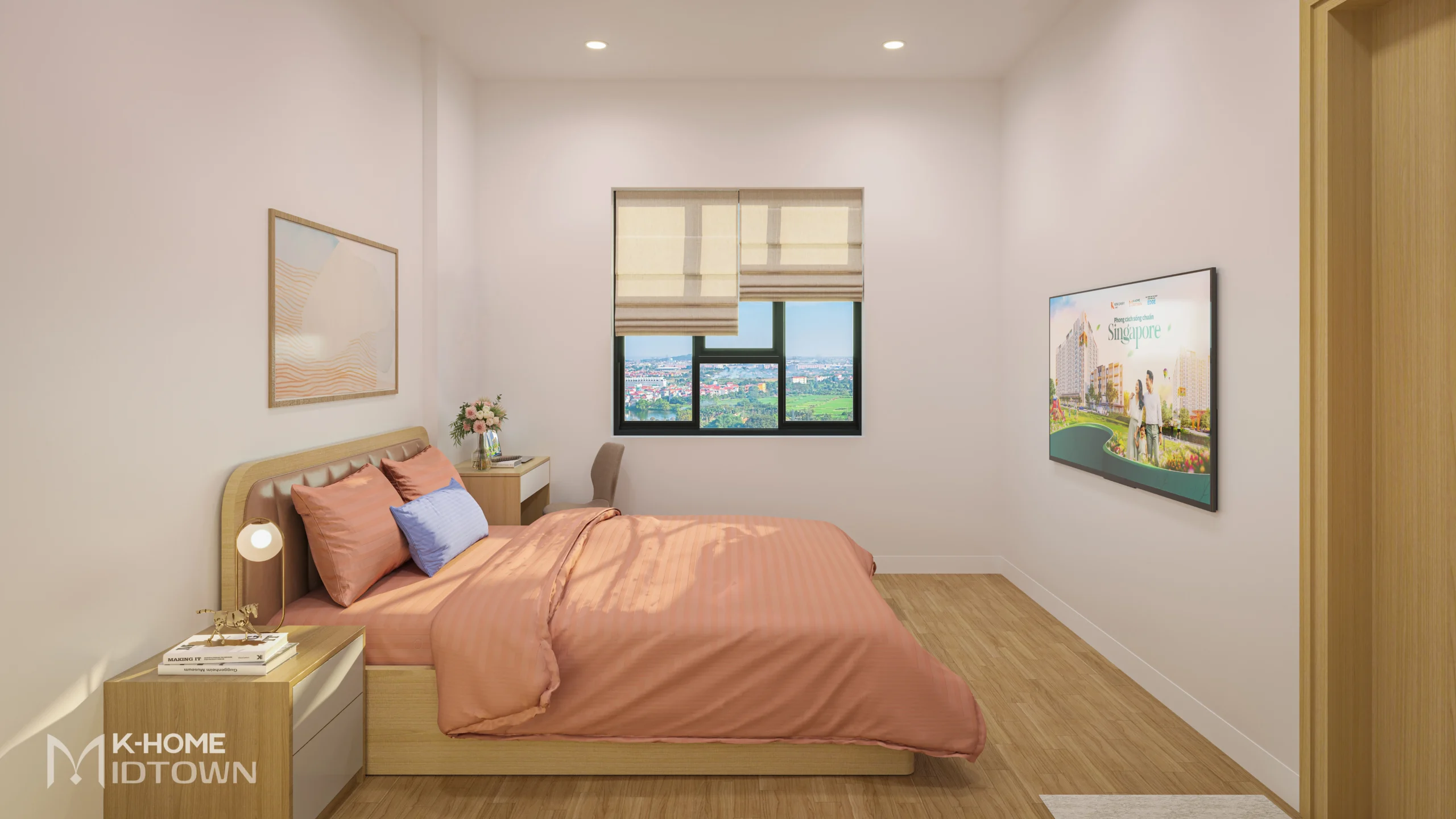 Thiết kế đơn giản, ấm cúng đi cùng với nội thất được chọn lọc kỹ lưỡng của căn 1 phòng ngủ+ không chỉ tạo nên sự bền đẹp mà còn đáp ứng nhu cầu sử dụng của mọi thành viên.