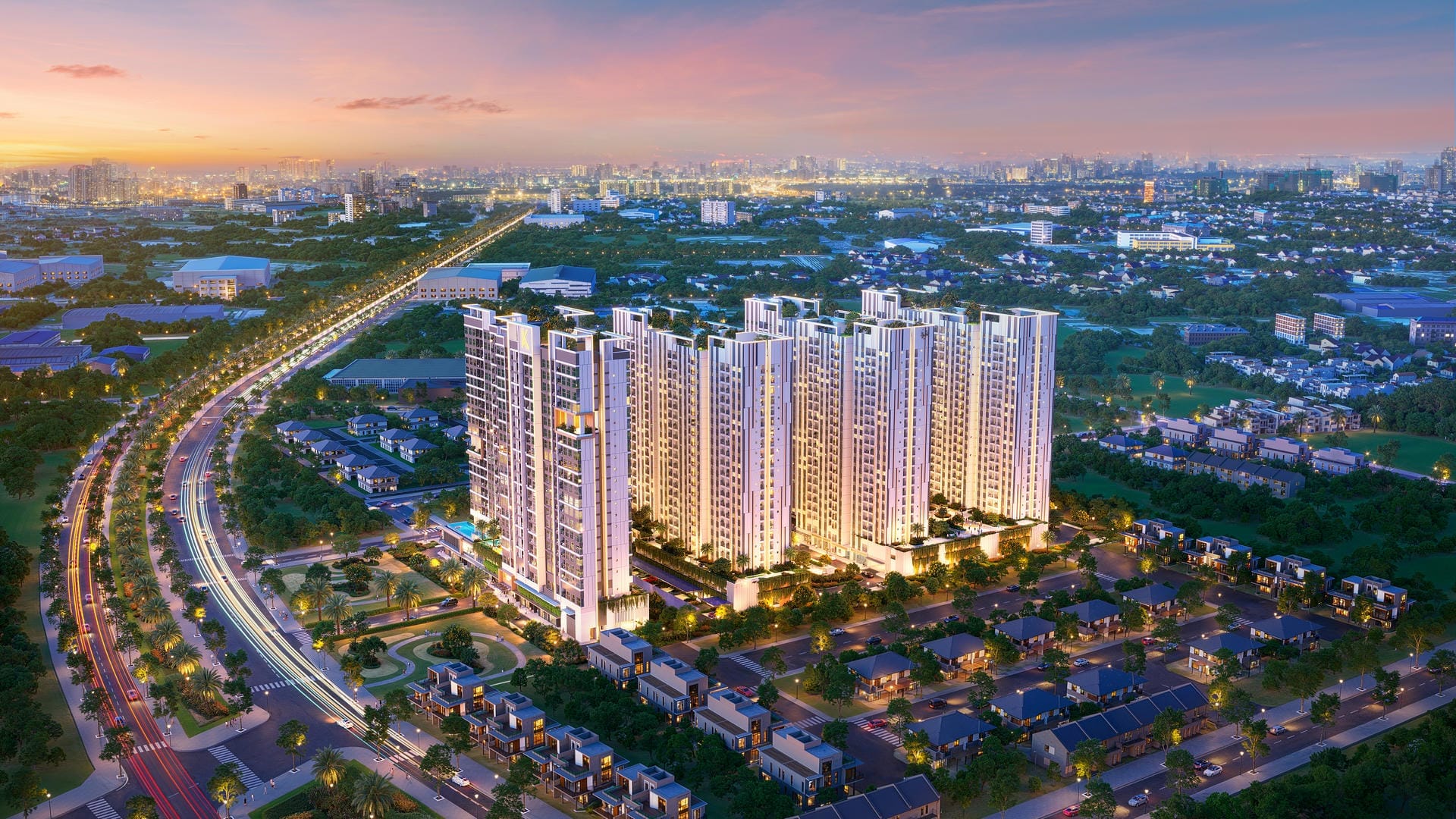 Phối cảnh dự kiến của dự án K-Home Cityview tại phường Hố Nai, TP. Đồng Nai