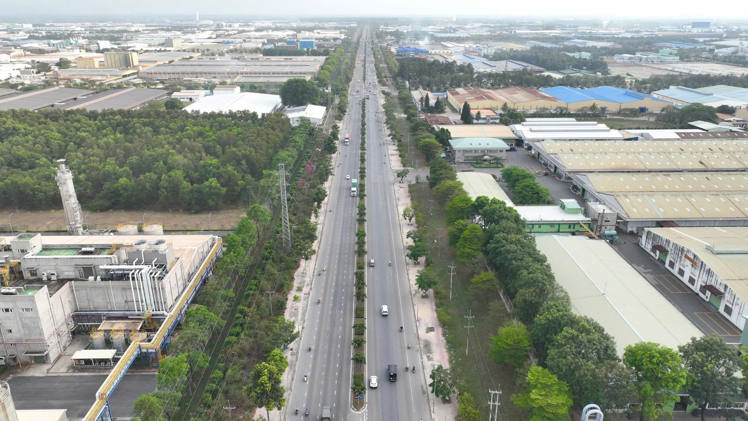 Nhơn Trạch đang là “điểm nóng” phát triển đô thị, công nghiệp, thương mại dịch vụ của thành phố Đồng Nai.